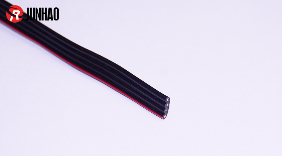 玄色4并排硅胶线产品图